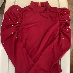 SHEIN puff sleeve blouse